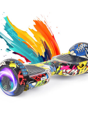 Egazza K5 Hip Hop Scooter Autobalanceada Bluetooth Colorida