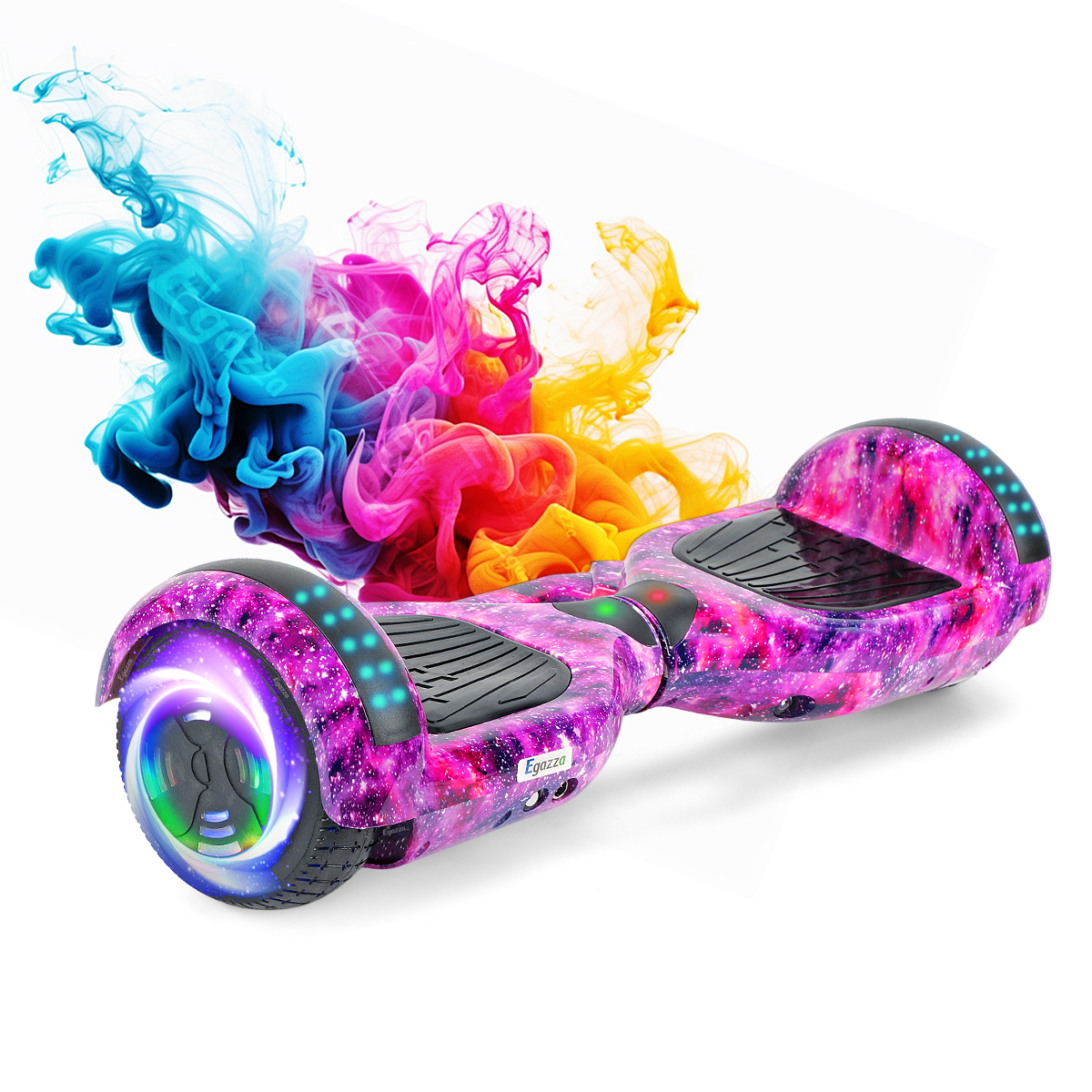 Hoverboard Elétrico Egazza K5 Purple Starrysky Com Bluetooth
